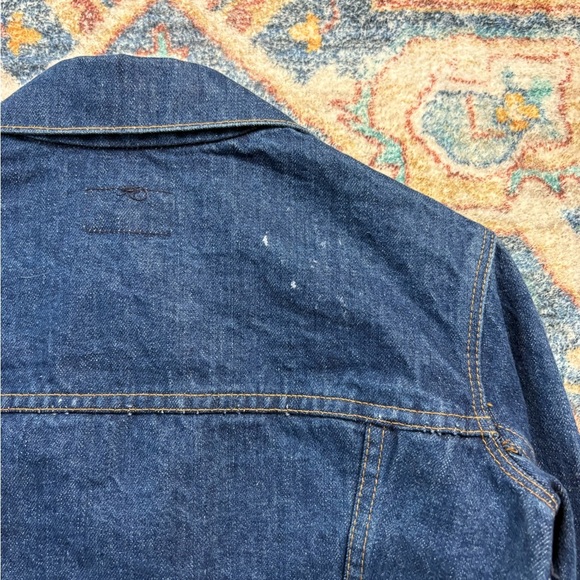 Vintage 80s Levi’s Darkwash Denim Jacket Small - Picture 5 of 6